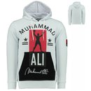  Herren hoodie  Muhammad Ali  Sport  Jogging  Pullover hoody Kapuzen 82253 &amp; 55