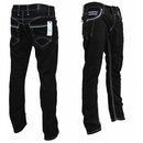 STRAIGHT Herren Jeans Basic Jeans Stretch Hose  DICKE NAHT  NEU 2136