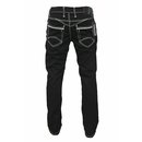 STRAIGHT Herren Jeans Basic Jeans Stretch Hose  DICKE NAHT  NEU 2136