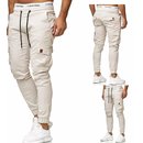 Herren Cargo Jogger Chino Stretch Hose Jogg Jeans Sweatpants Sweathose 520 /3301
