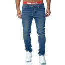 Herren Jeans Hose Regular Slim Fit SKINNY Used  H1002- 1.   40132
