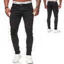 Herren Jeanshosen Stretch Hose  Jeans  Slim fit  SUPER SKINNY 5021 schwarz
