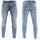 Herren Jeanshosen Stretch Hose Jeans  Slim fit  SUPER SKINNY Jeans Blau 13629