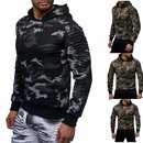 Hoodie  Pullover Camouflage Army Langarm Shirt Sweatshirt Kapuzen Hoody 2019