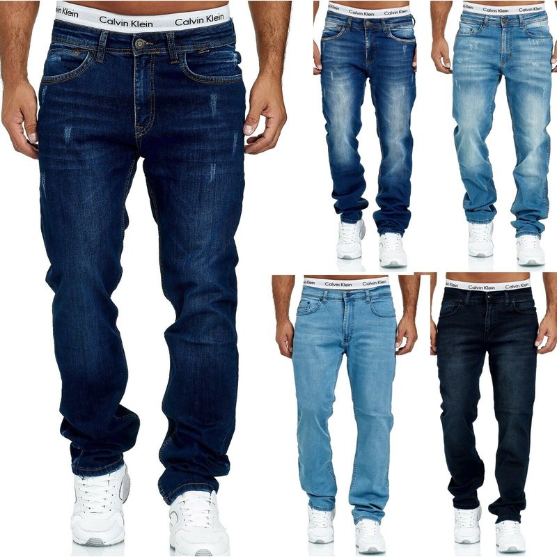 Weißer herren mit naht dicker jeans pietasulna: Herren