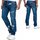 Jeans Hose Washed Straight Cut Regular 80504 Sommer