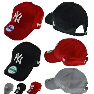 NEW ERA CAP 9FORTY NY LA Snapback Kappe Black ROT Grau 940 Baseball Adjustable