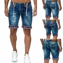 Dicke Naht Bermuda Herren Shorts Jeans-Bermuda Kurze Hose...