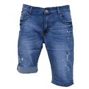 Bermuda Herren Shorts Jeans-Bermuda Kurze Hose Capri...