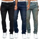 Designer Herren Jeans Hose Basic Jeanshose Comfort Fit...