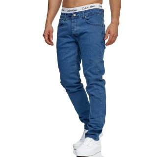 Original Franchi  Herren Jeans Hose Basic Stretch Jeanshose Regular Slim NEU