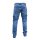 Herren Cargo Jeans Regular Slim Denim Hose Destroyed  Schwarz Grau Blau Neu 2024